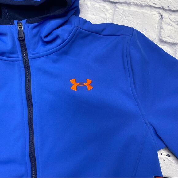 Under Armour Storm, Water Repellent, Coldgear Hooded Jacket - Picture 3 of 12